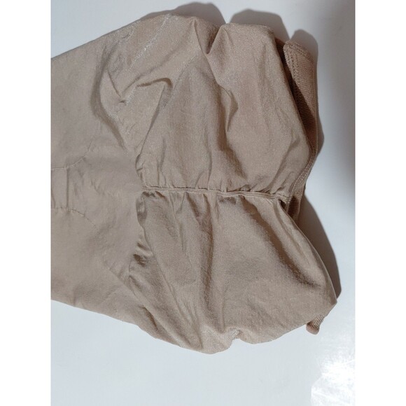 Spanx Slim Cognito Shaping High Waist Bodysuit Tan LG Seamless Removeable Clasps - Picture 8 of 10